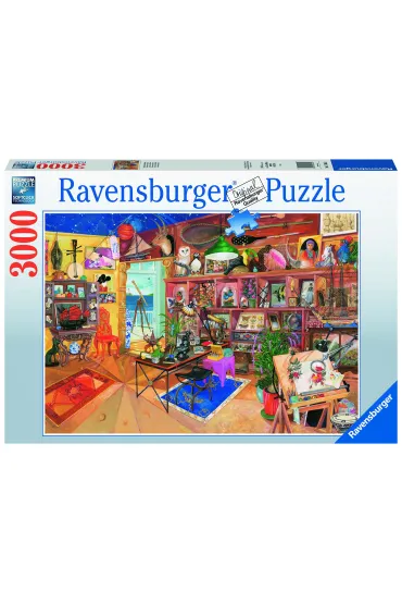 Puzzle 3000 el. Ciekawa kolekcja Ravensburger