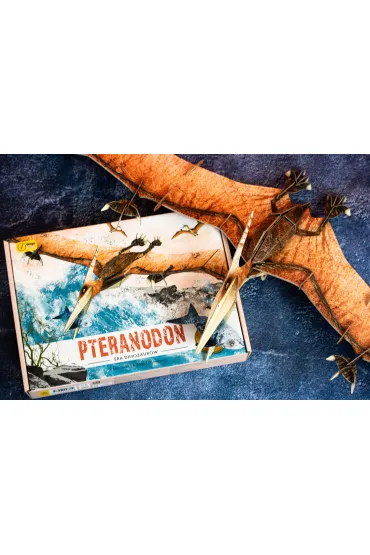 Pteranodon. Ksi��ka i puzzle 3D Wilga Play - Giulia Pesavento