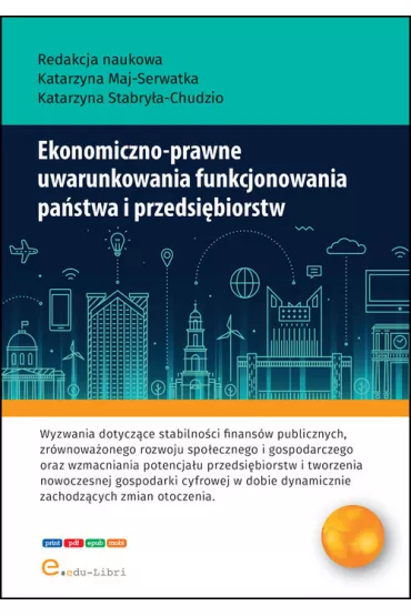 Ekonomiczno-prawne uwarunkowania funkcjonowania pa�stwa i przedsi�biorstw - Katarzyna  Stabry�a-Chudzio, Katarzyna  Maj-Serwatka