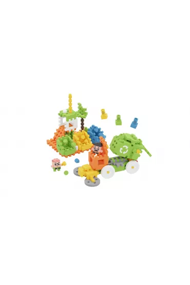Mini Waffle City Klocki konstrukcyjne Mini Waffle 148 element�w City �mieciarka MARIOINEX 903131