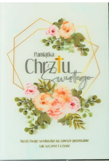 Album 3D Chrzest �w. kwiaty