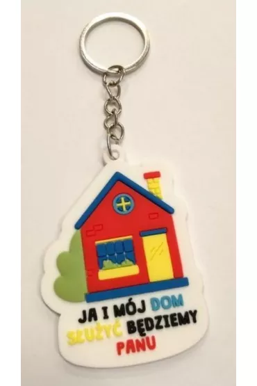 Szaron Brelok gumowy - domek - Ja i m�j dom