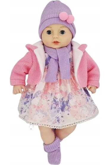 Bobas m�wi i �piewa, zamyka oczy 45cm MarioToys