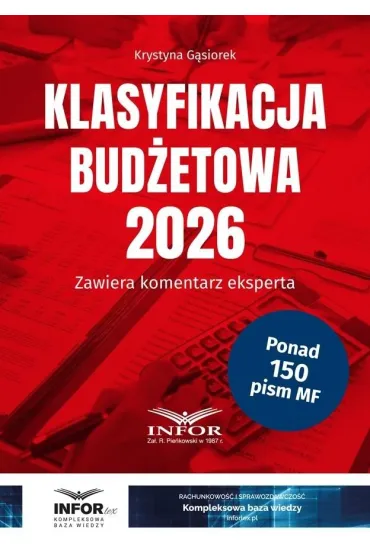 Klasyfikacja Bud�etowa 2026 - Krystyna G�siorek