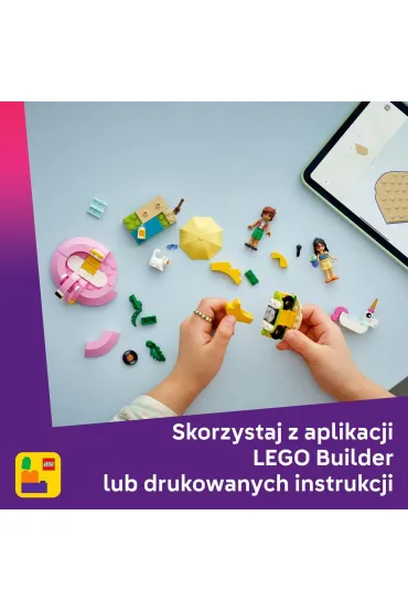 LEGO Friends Impreza na basenie z jednoro�cem i flamingiem 42658