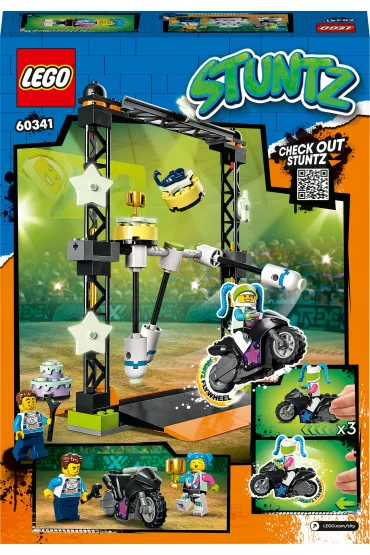 LEGO City Wyzwanie kaskaderskie: przewracanie 60341