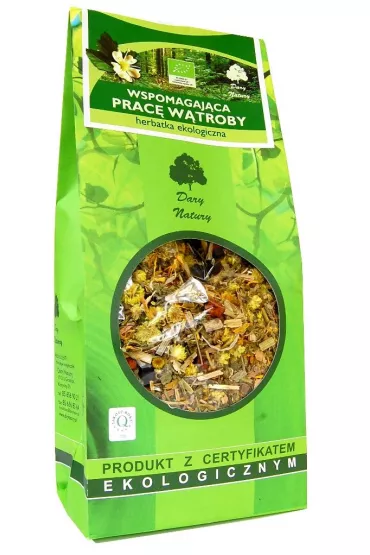 Dary Natury Herbatka wspomagajca prac wtroby 200 g Bio