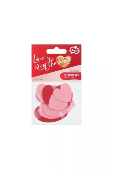 Godan Naklejki samoprzylepne Love is in the air? 12 szt.