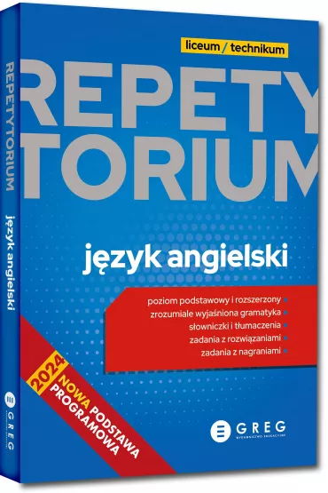 J�zyk angielski. Repetytorium. Liceum i technikum