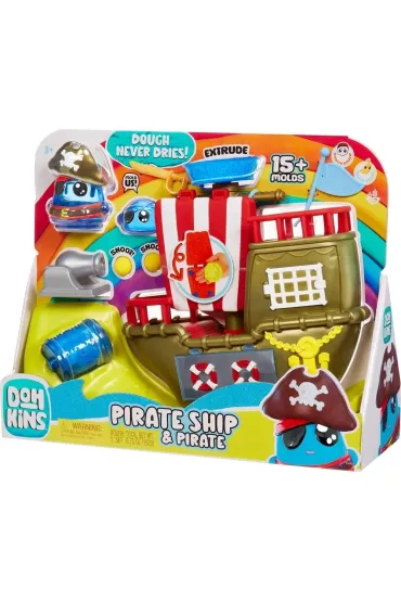 DohKins Zestaw do zabawy statkiem pirackim Mga Entertainment