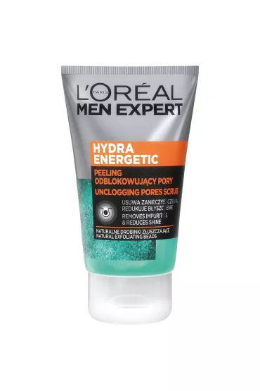 LOreal Paris Men Expert Hydra Energetic Peeling odblokowuj�cy pory 100 ml