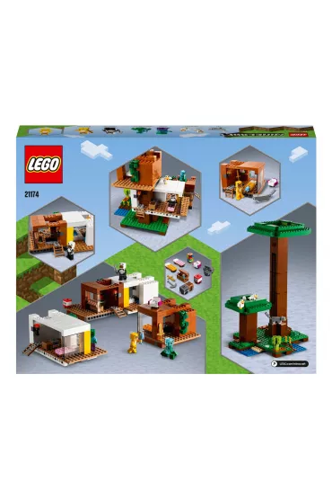 LEGO Minecraft Nowoczesny domek na drzewie 21174