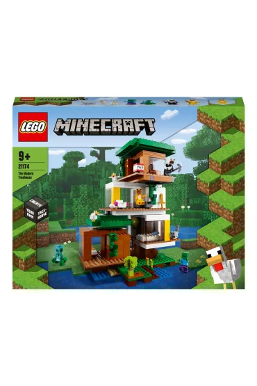 LEGO Minecraft Nowoczesny domek na drzewie 21174