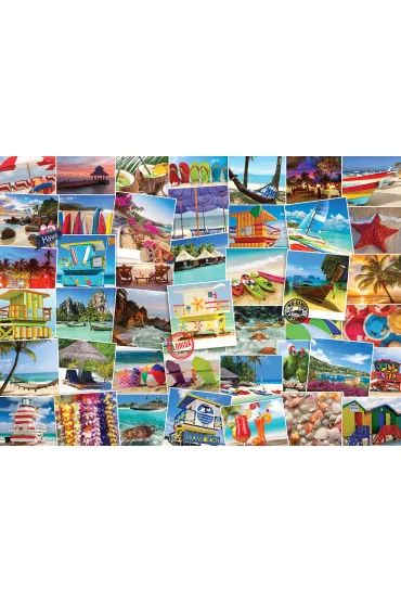 Puzzle 1000 el. Globetrotter - Pla�e Eurographics