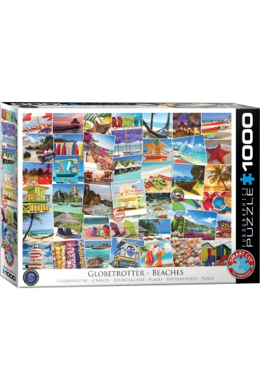 Puzzle 1000 el. Globetrotter - Pla�e Eurographics