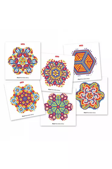 Mozaika Pixel Mandala 1200 element�w Quercetti