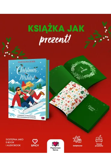 Christmas Wishlist Marcelina Bobeł książka | TaniaKsiazka.pl