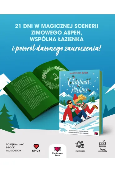 Christmas Wishlist Marcelina Bobeł książka | TaniaKsiazka.pl