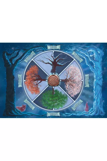 Witch Crystals, zestaw kamieni do wr�enia i magii - Barbara Moore