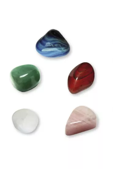 Witch Crystals, zestaw kamieni do wr�enia i magii - Barbara Moore
