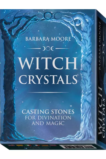 Witch Crystals, zestaw kamieni do wr�enia i magii - Barbara Moore
