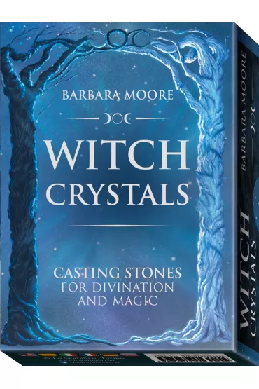 Witch Crystals, zestaw kamieni do wr�enia i magii - Barbara Moore