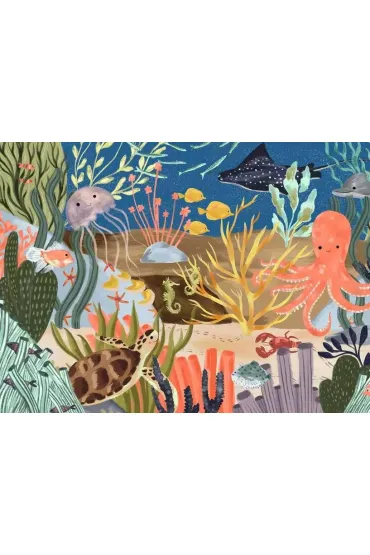 Puzzle 500 el. 2D Oceaniczna fantazja Ravensburger