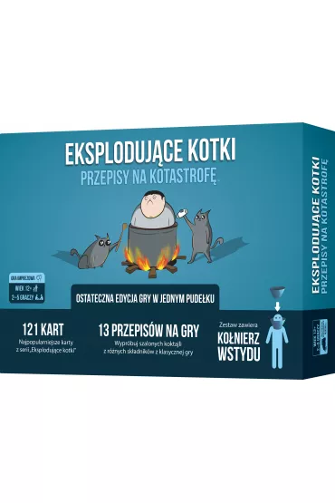 Eksplodujce Kotki. Przepisy na Kotastrof Rebel - Elan Lee