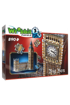 Big Ben Puzzle 3D 890 Elementw 14+ Wrebbit Puzzles