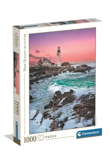 Puzzle 1000 Hqc First Snow At Portland Head 2026 Clementoni