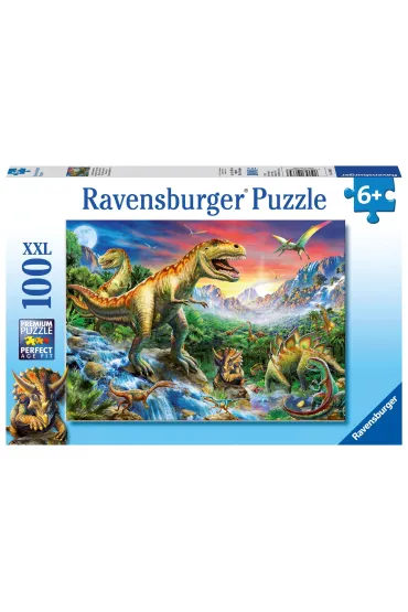 Puzzle 100 el. Epoka Dinozaur�w Ravensburger