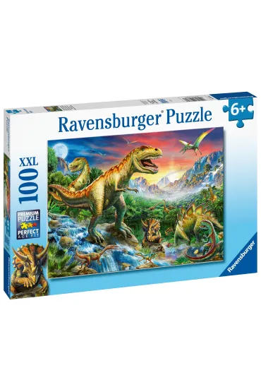 Puzzle 100 el. Epoka Dinozaur�w Ravensburger