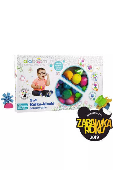LALABOOM KULKO KLOCKI 36 EL