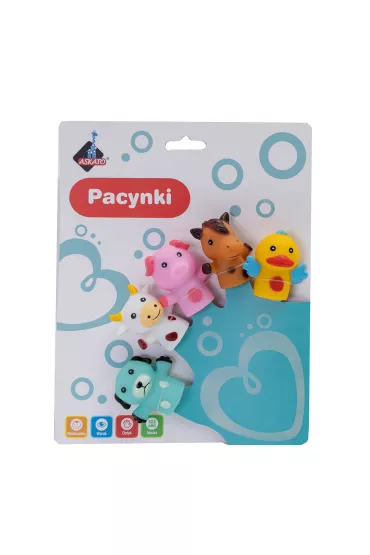 Pacynki na palce zwierz�tka farma Askato