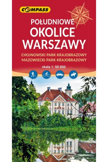Po�udniowe okolice Warszawy mapa skala 1 : 50 000