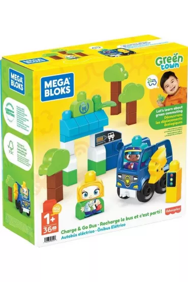 Mega Bloks Ekoautobus Zestaw klockw EKO HDX90