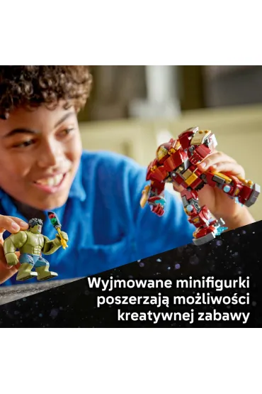 LEGO Super Heroes Epicka bitwa: Hulkbuster kontra Hulk 76343