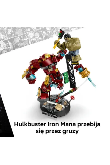 LEGO Super Heroes Epicka bitwa: Hulkbuster kontra Hulk 76343