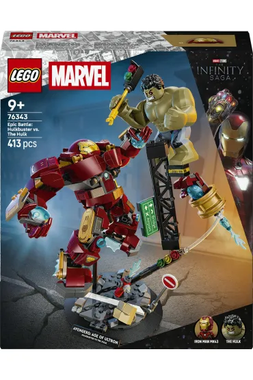 LEGO Super Heroes Epicka bitwa: Hulkbuster kontra Hulk 76343
