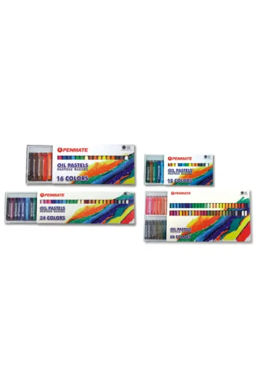 Penmate Kredki pastele olejne 12 kolor�w