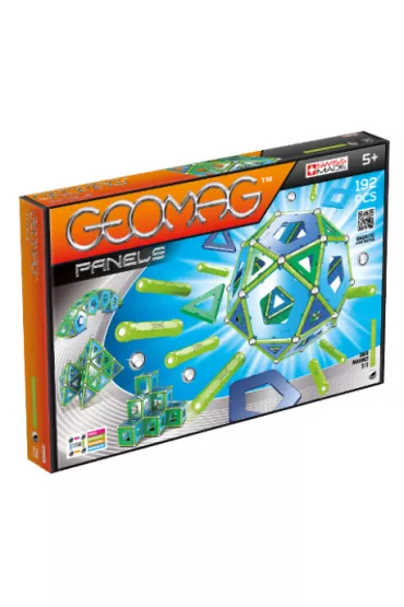Geomag Panels. Klocki magnetyczne. 192 element�w
