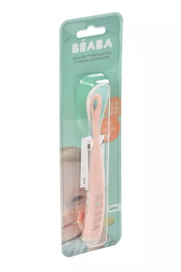 Beaba yeczka silikonowa old pink 4 m+