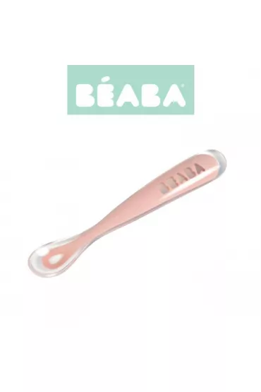 Beaba yeczka silikonowa old pink 4 m+