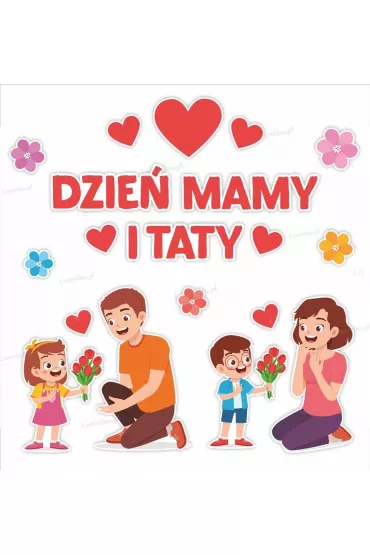 LearnHow Dzie� Mamy i Taty kwiaty dekoracje