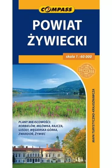 Mapa turystyczno-krajoznawcza Powiat �ywiecki 1:60 000