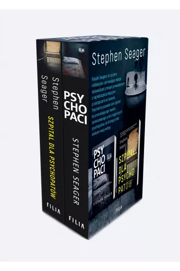 Pakiet: Psychopaci, Szpital dla psychopat�w - Stephen  Seager