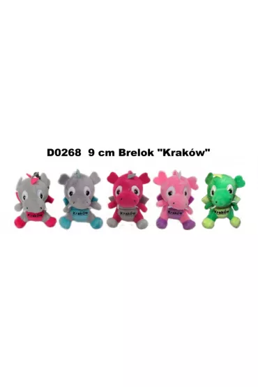 Sun-Day Brelok smok "Krak�w" 9cm MIX