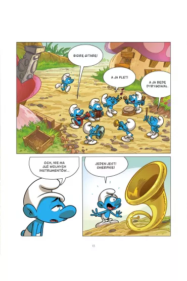 Smerf, kt�ry czu� si� odrzucony. Smerfy i �wiat emocji. Tom 10 - Thierry Culliford, Falzar