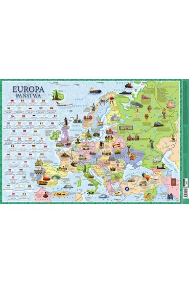 Demart Podk�adka 3W - Mapa Europa pa�stwa