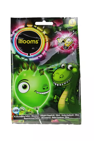 Tm Toys Balon LED Zr�b to sam Dinozaur 80055